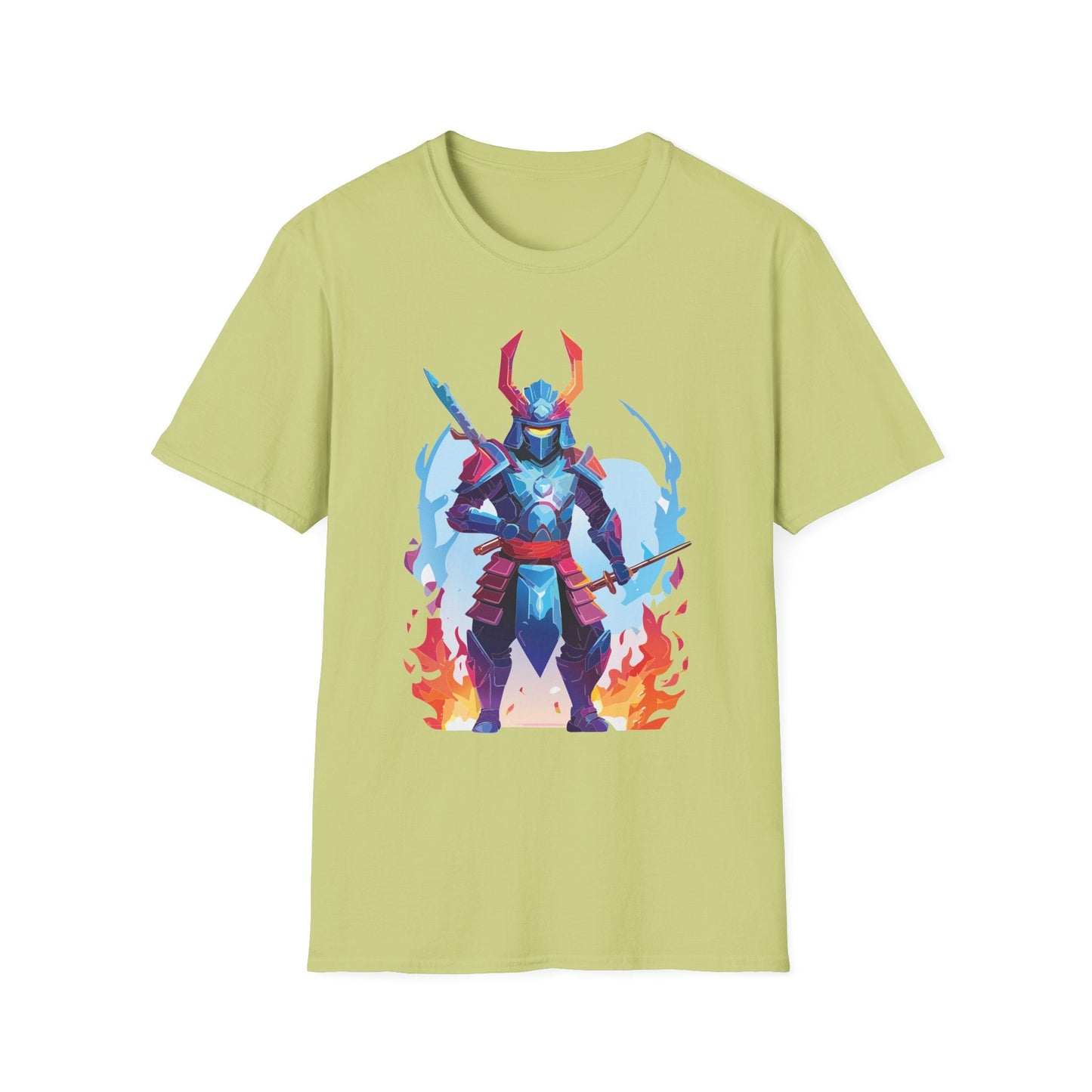 Samurai Shirt Unisex T Shirt 100 Percent Ring Spun Cotton Softstyle Tee Gildan 64000