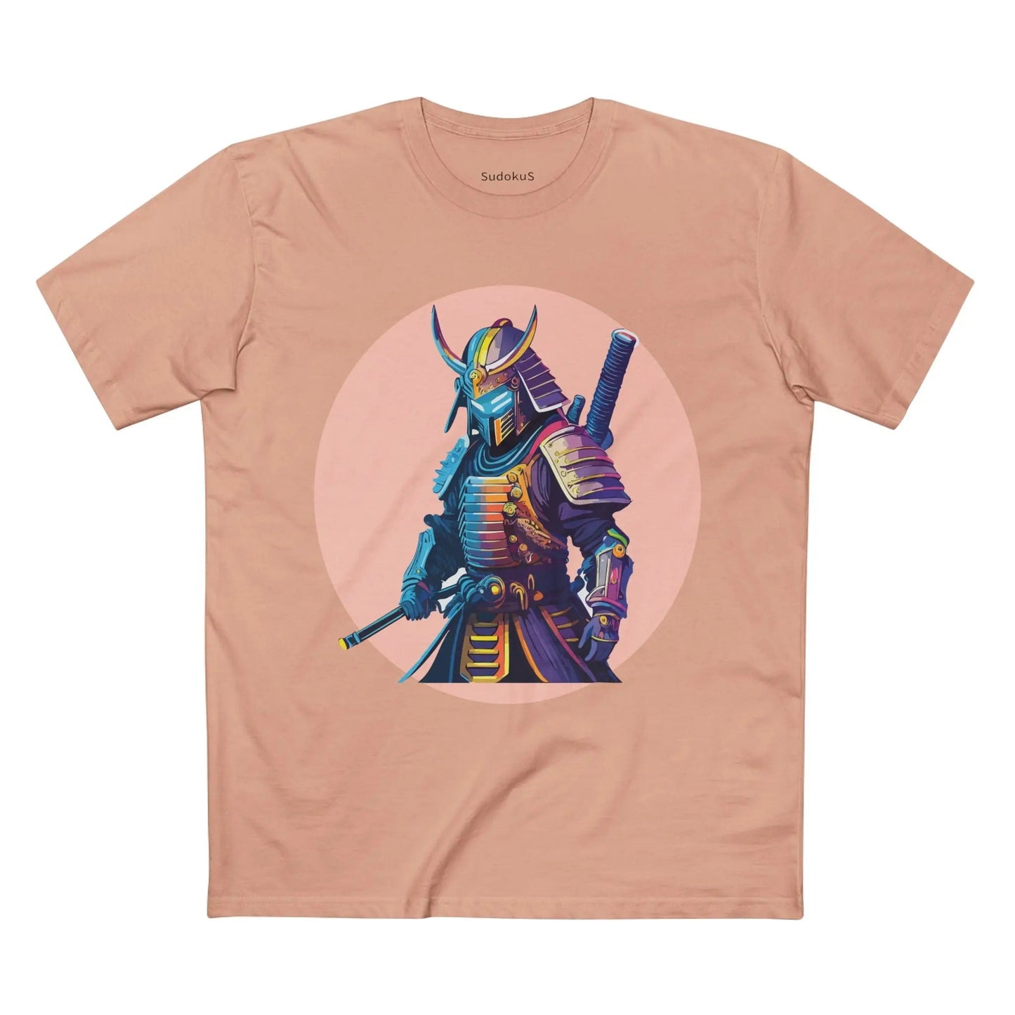 Samurai Graphic Unisex 100 Cotton Staple Tee 16