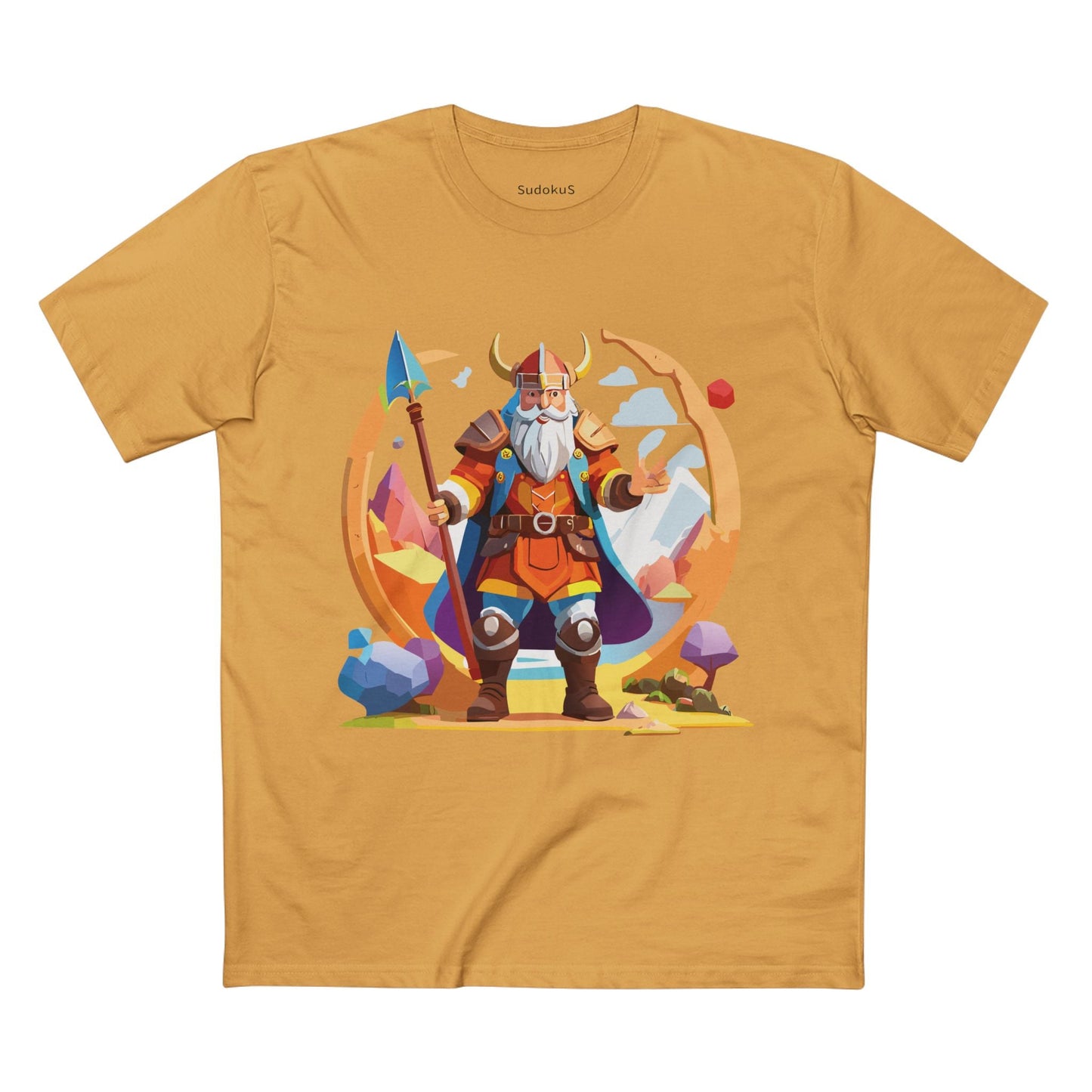 Viking Graphic Unisex 100 Cotton Staple Tee 9