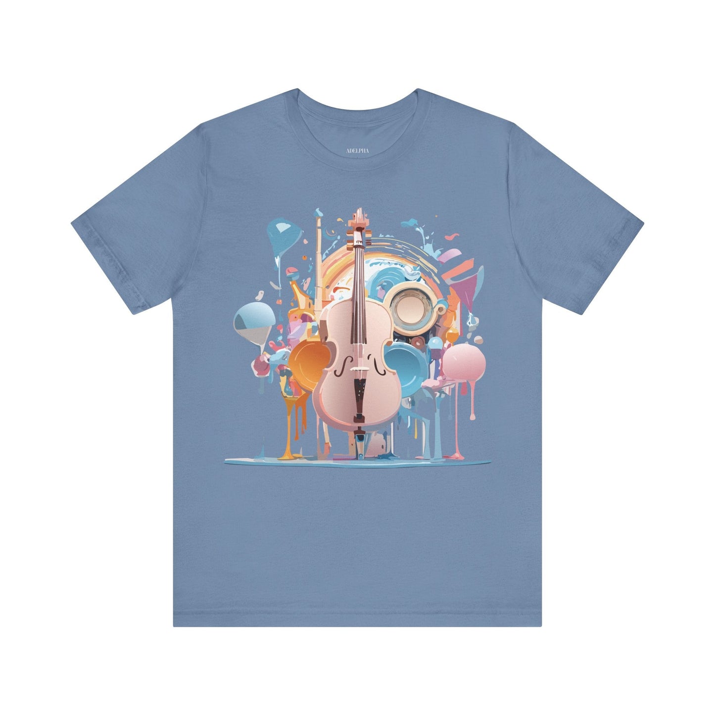 Music Graphic T Shirt Unisex Adelpha Artwork Vintage Inspired Art Design Tee Collection