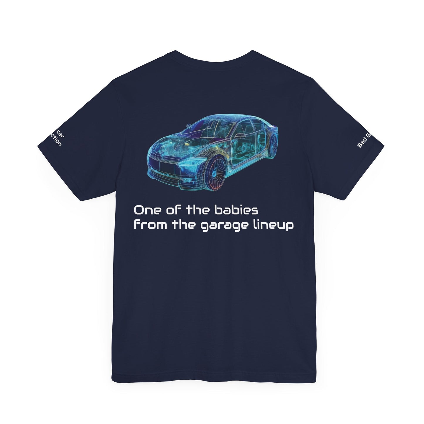 Car Graphic Tee Shirt For Auto Lovers 100 Percent Cotton Made In USA Eco Friendly Ink