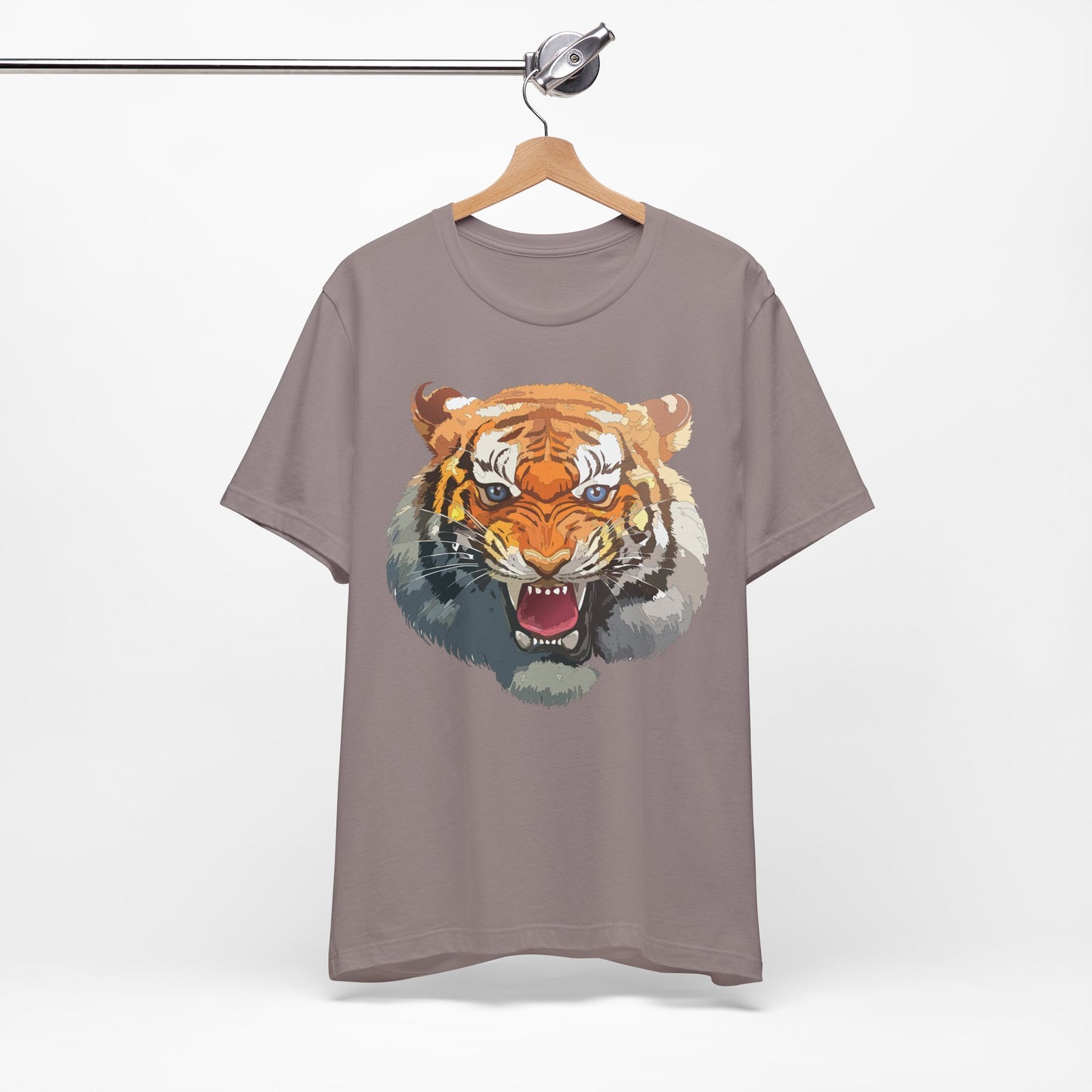 Tiger Shirt, Animal Shirt, T-Shirt with Tiger, Art Design Tee, Animal Tees, Safari T-Shirt, Graphic Design Tee 14