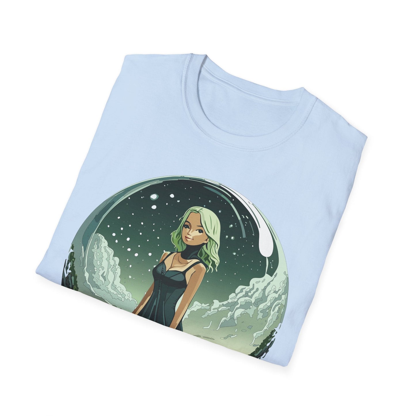 Womens Graphic T Shirt Art Design Tee Ladies Short Sleeve Softstyle 64000 Cotton Ring Spun