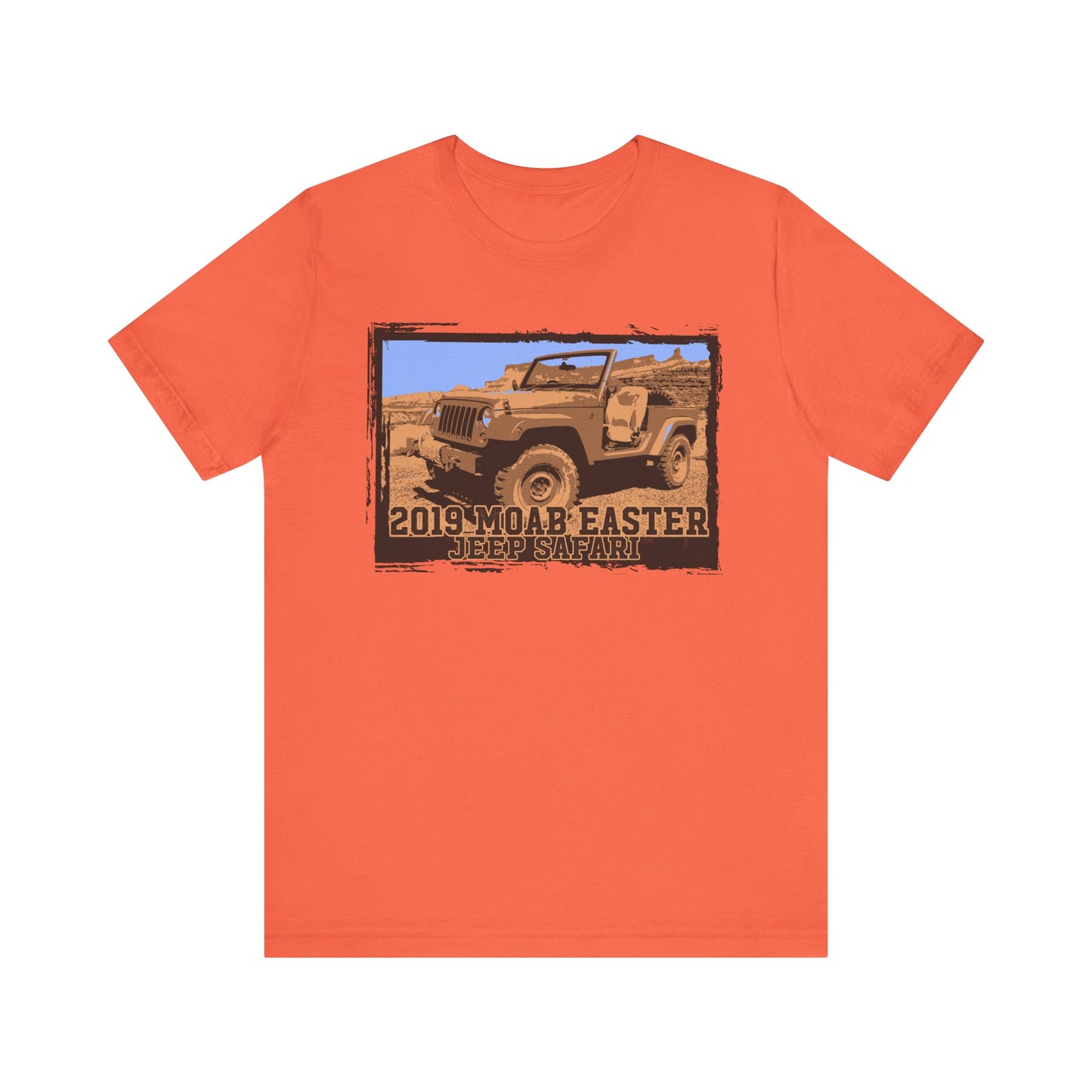 Moab Easter Safari Graphic Design Tee, Moab Easter Shirt, Vintage Tees, Art Design T-Shirt, Graphic Tee, Retro Art Shirts