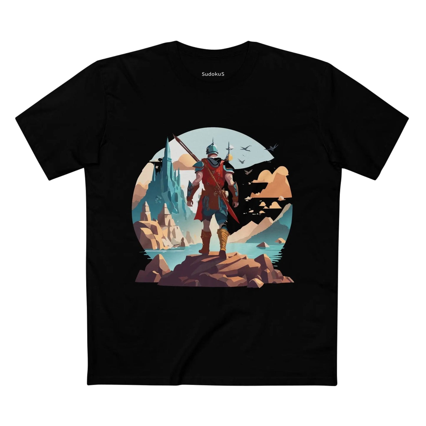 Adventures Graphic Unisex 100 Cotton Staple Tee 21