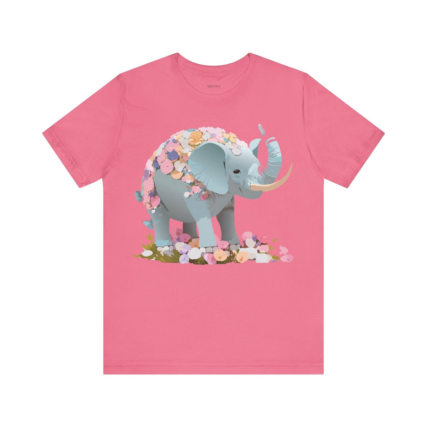 Elephant Graphic T Shirt From Adelpha Unisex Jersey Short Sleeve Vintage Inspired Art Design Tee
