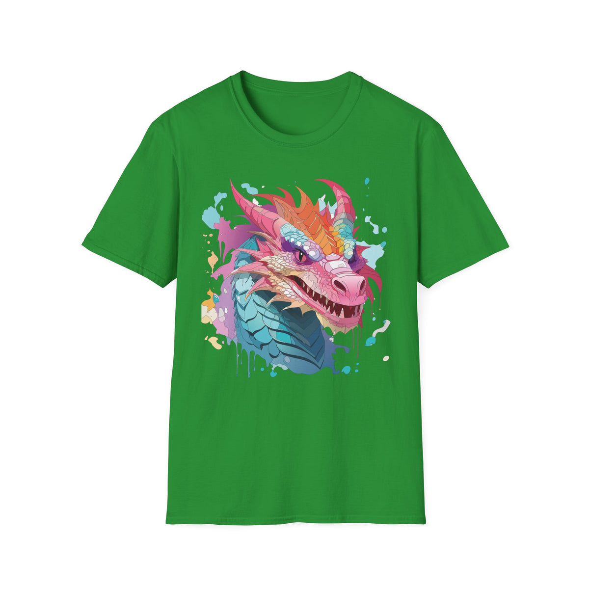 Dragon Graphic Tee Gildan Unisex 100 Cotton Tee Shirt with Animals Design h17
