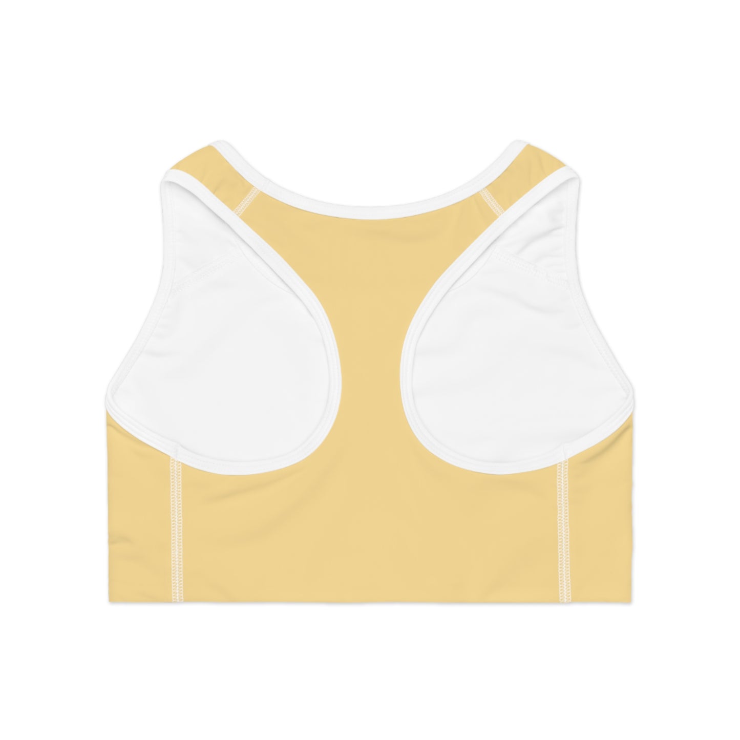 Yellow Color Sports Bra, Yellow Sports Bra 7