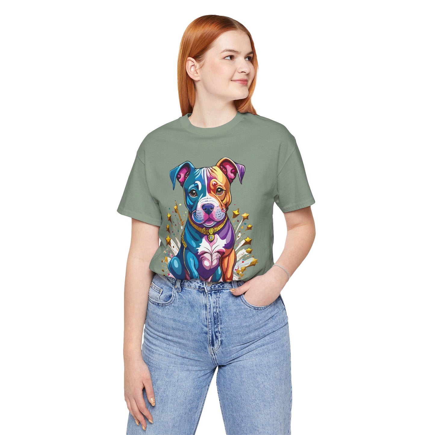 Unisex Animal Shirt Art Design Tee With Wild Animals Graphic For Everyday Wear And Comfort