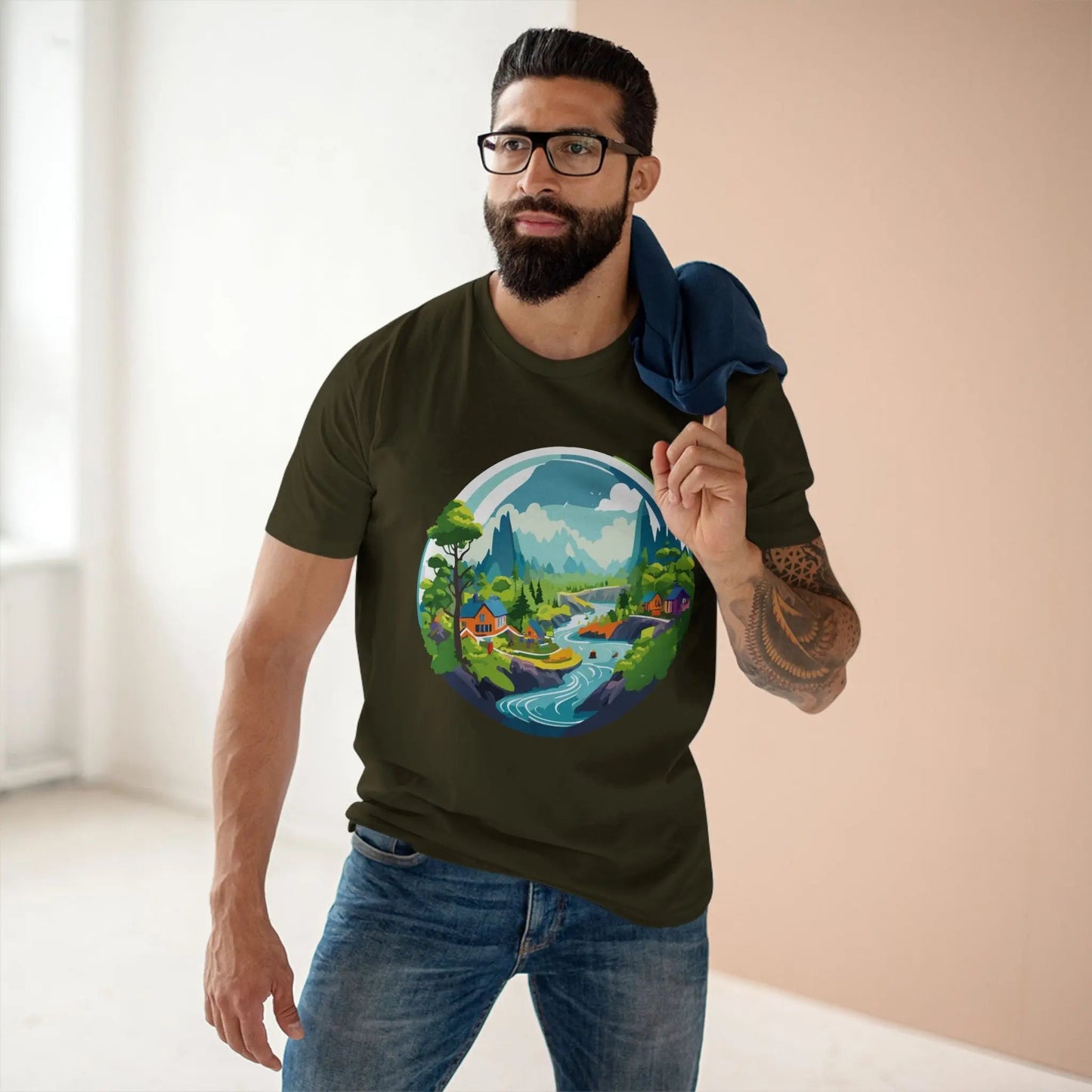 Fantasy Graphic Unisex 100 Cotton Staple Tee 14