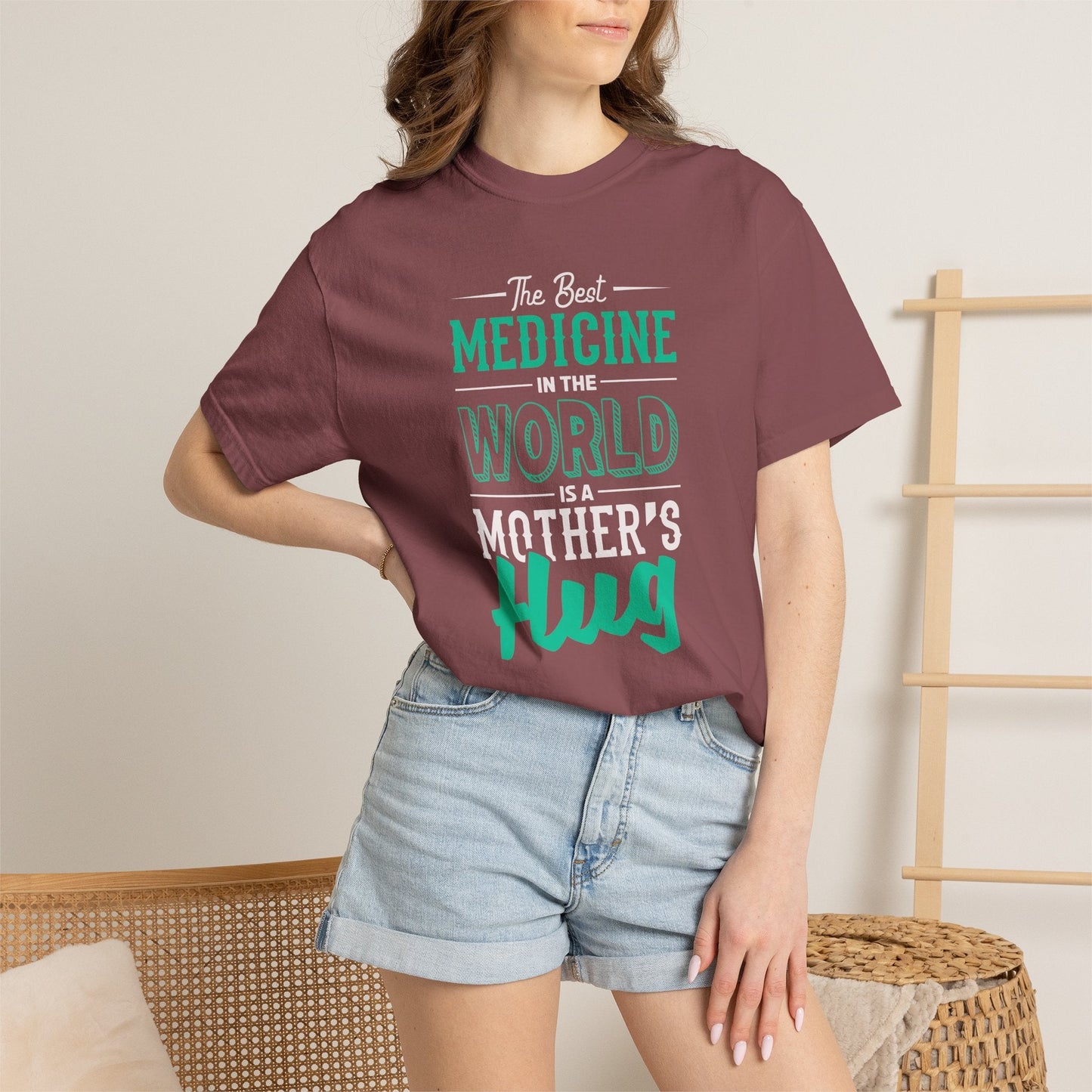 Mom T-shirt Mother Day Mama Tee Unisex Comfort Colors Garment-Dyed Cotton h51