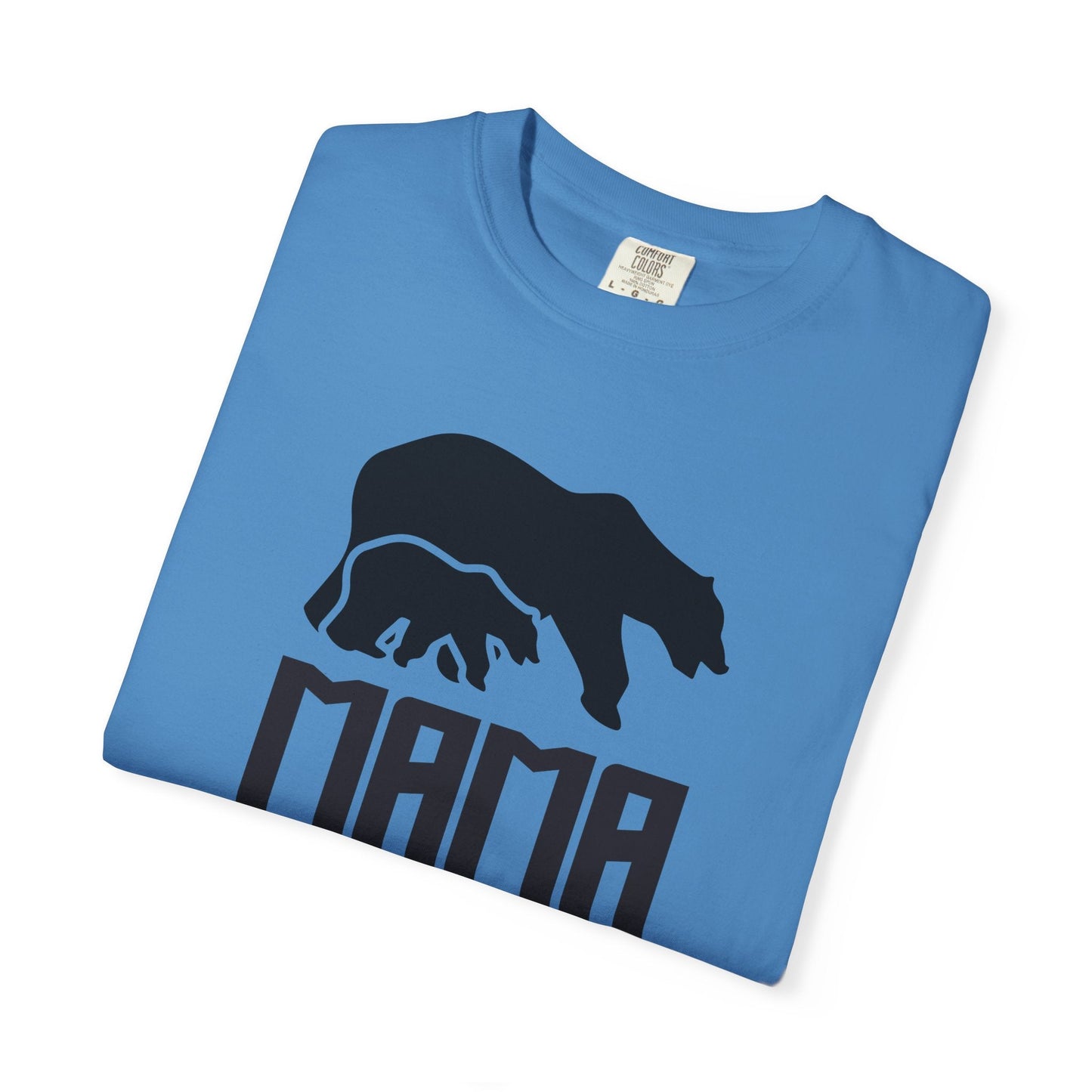 Mama Bear Mom T-shirt Mother's Day Mama Tee Unisex Comfort Colors Garment-Dyed Cotton h12