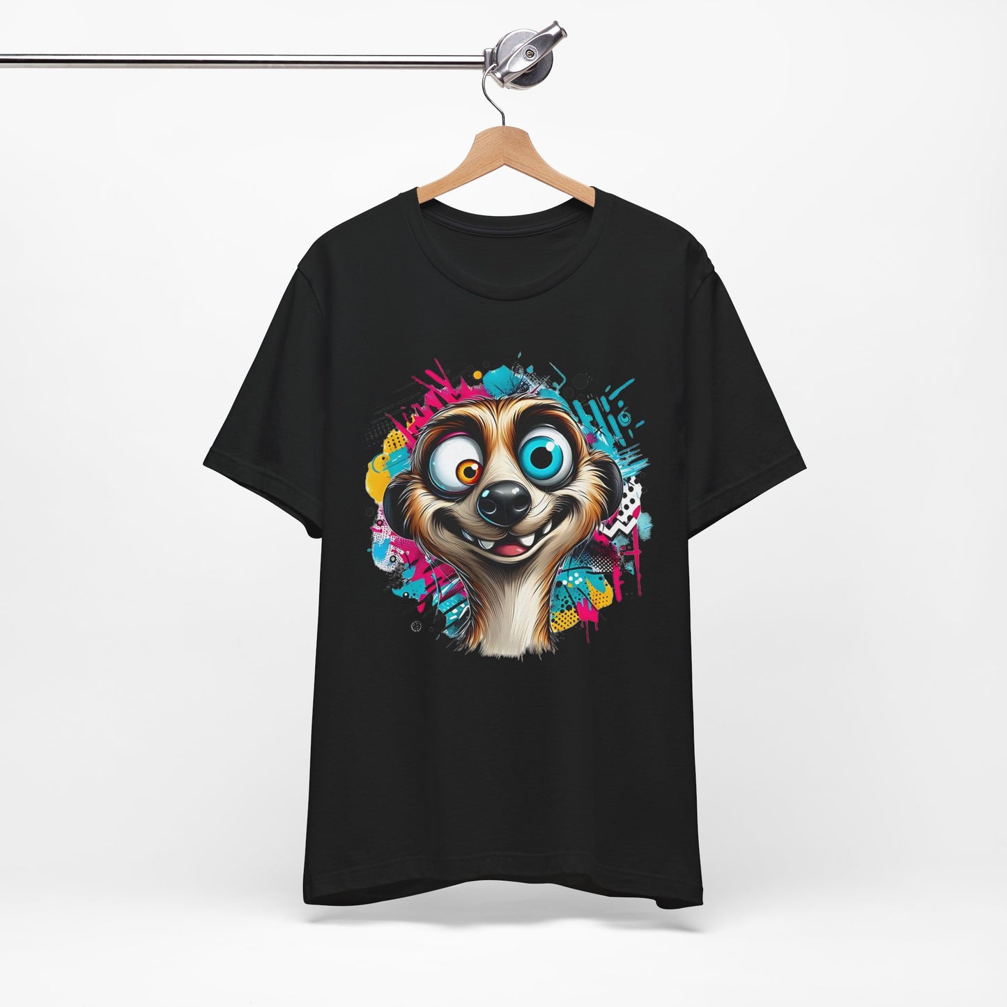 Squirrel Shirt, Funny Squirrel Tee Shirt, Funny Animal T-Shirt, Cartoon Top, Animal Tees, Art Design T-Shirt, Graphic Tee