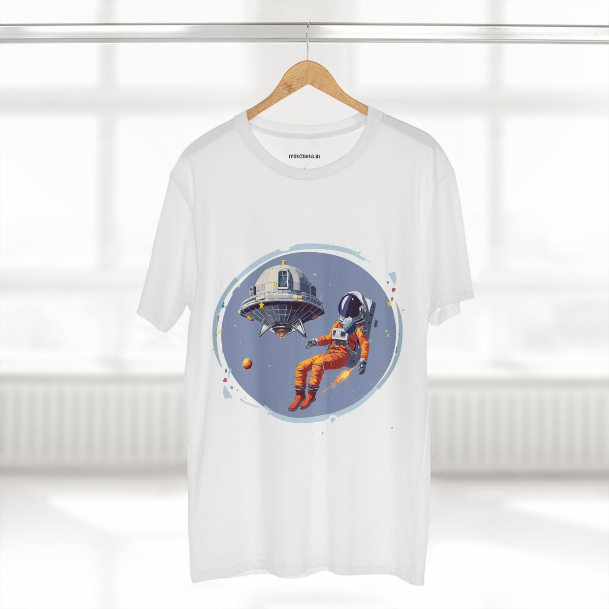 Cosmos Astronaut Graphic Tee Staple Unisex 100 Cotton Tee Shirt - CS-12