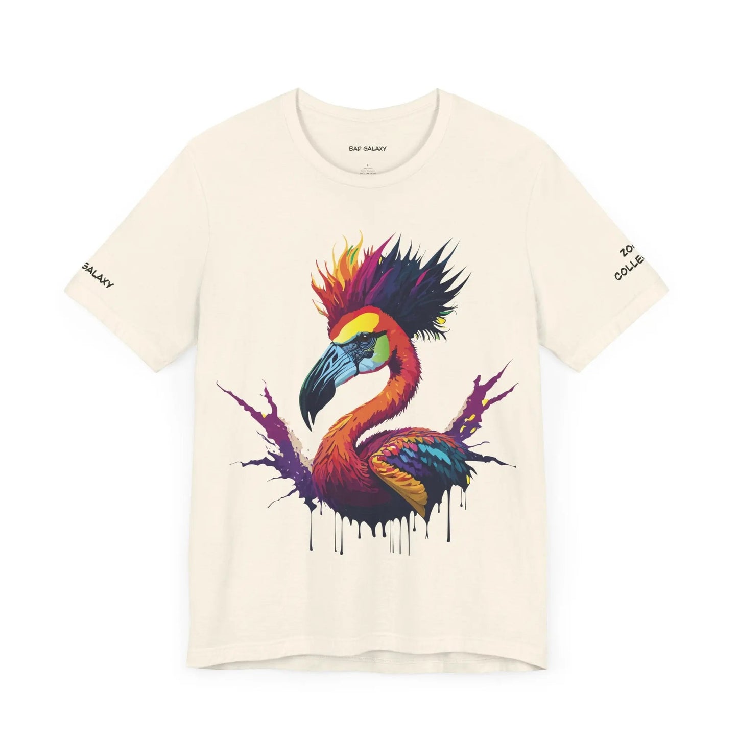 Animal T Shirt By Bad Galaxy Made To Order Cotton Tee With Eco Friendly Inks Soft Comfort Fit