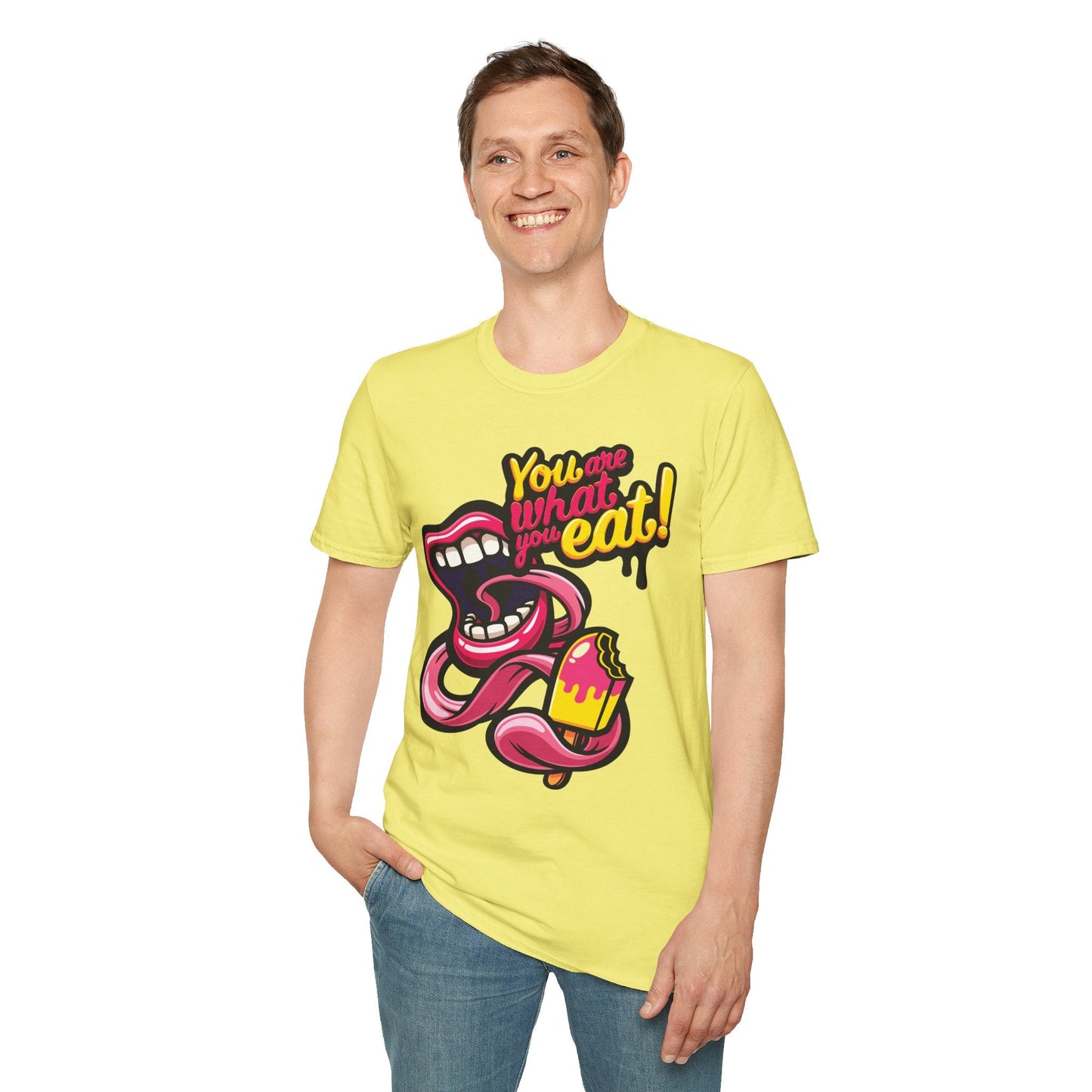 Cartoon T Shirt Animation T Shirt Funny Tee Shirt Unisex Softstyle Cotton Tee Premium