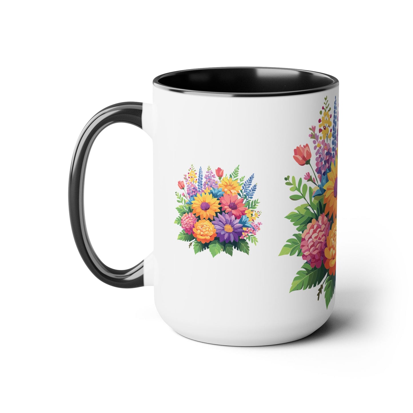 Floral Mug, Floral Cup