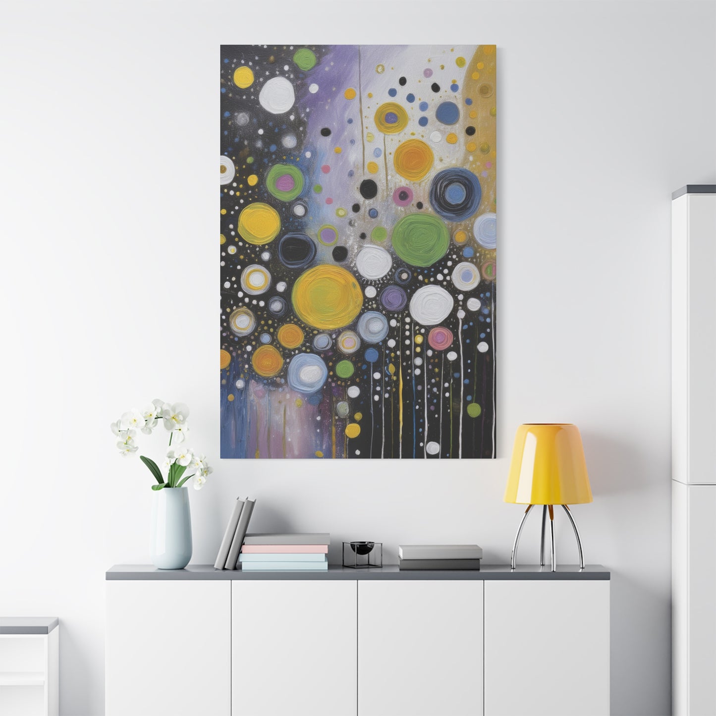 Abstract Oil Painting Print Canvas 20x24,20x30,24x30 24x32,24x36,30x40 32x48,36x48,40x60 Pine-Wood Inner Frame ABS-113