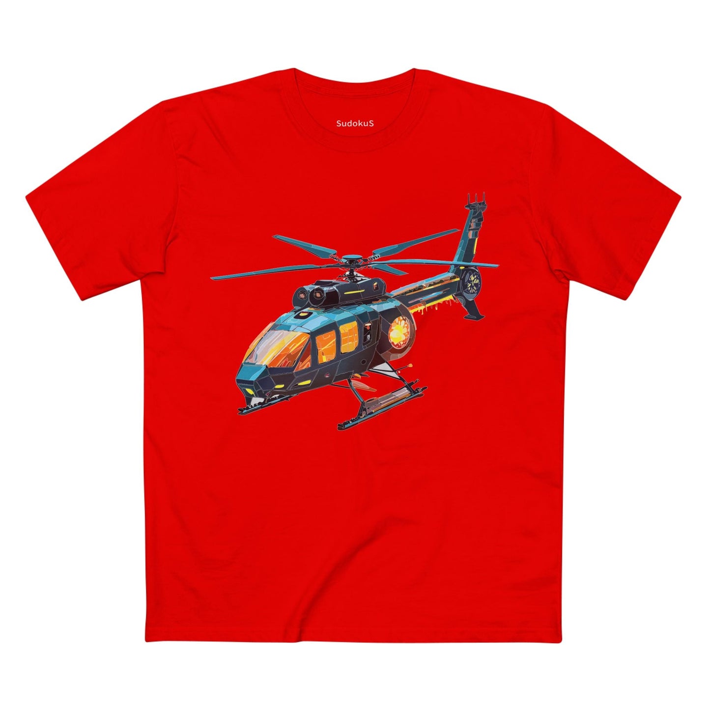 Chopper Graphic Unisex 100 Cotton Staple Tee 2
