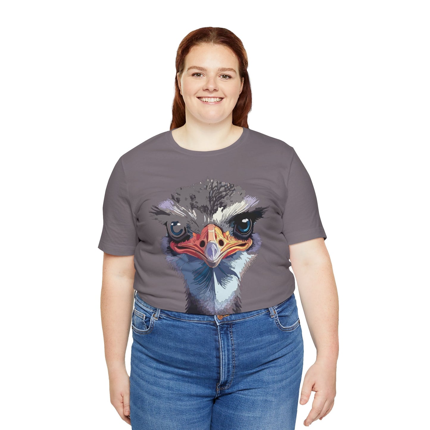 Unisex Animal Tee Shirt With Art Design Wild Animals Shirt Gildan Softstyle 64000