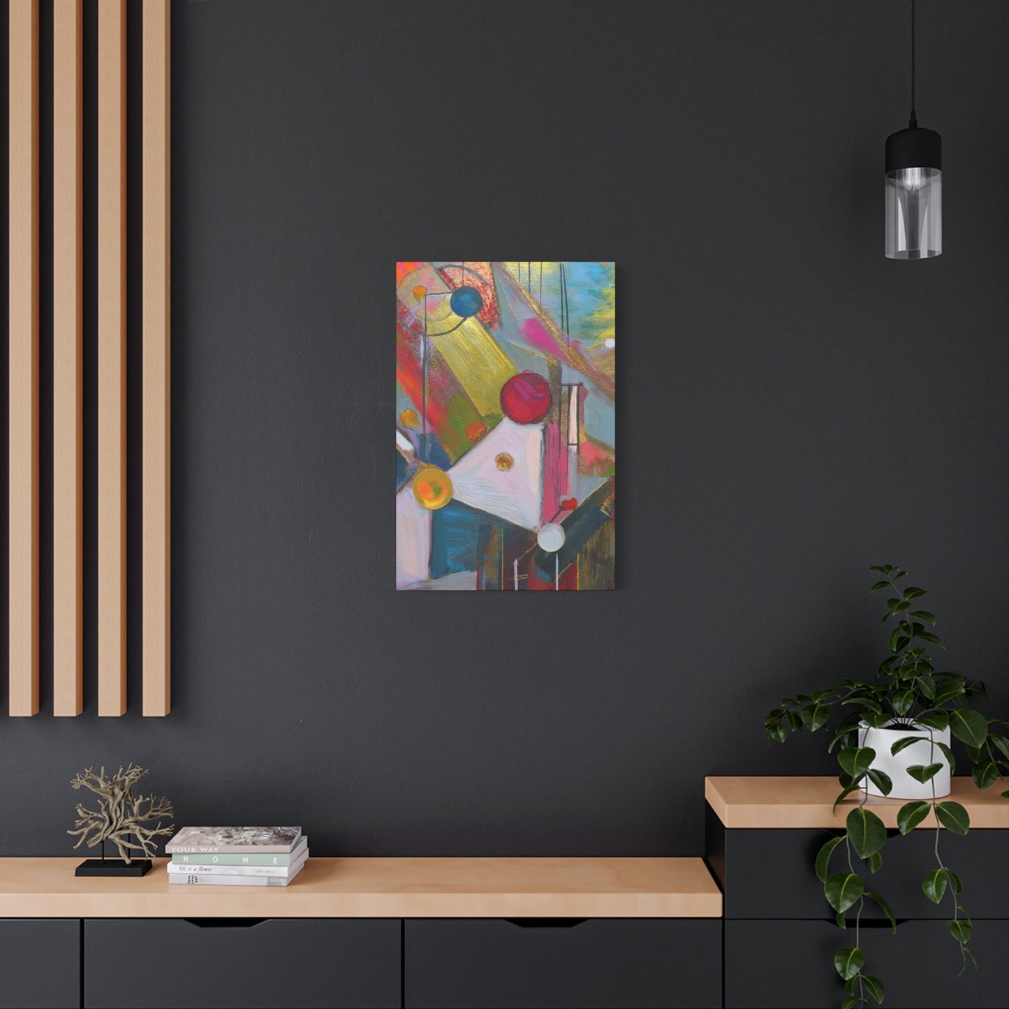 Abstract Oil Painting Print Canvas 20x24,20x30,24x30 24x32,24x36,30x40 32x48,36x48,40x60 Pine-Wood Inner Frame ABS-167