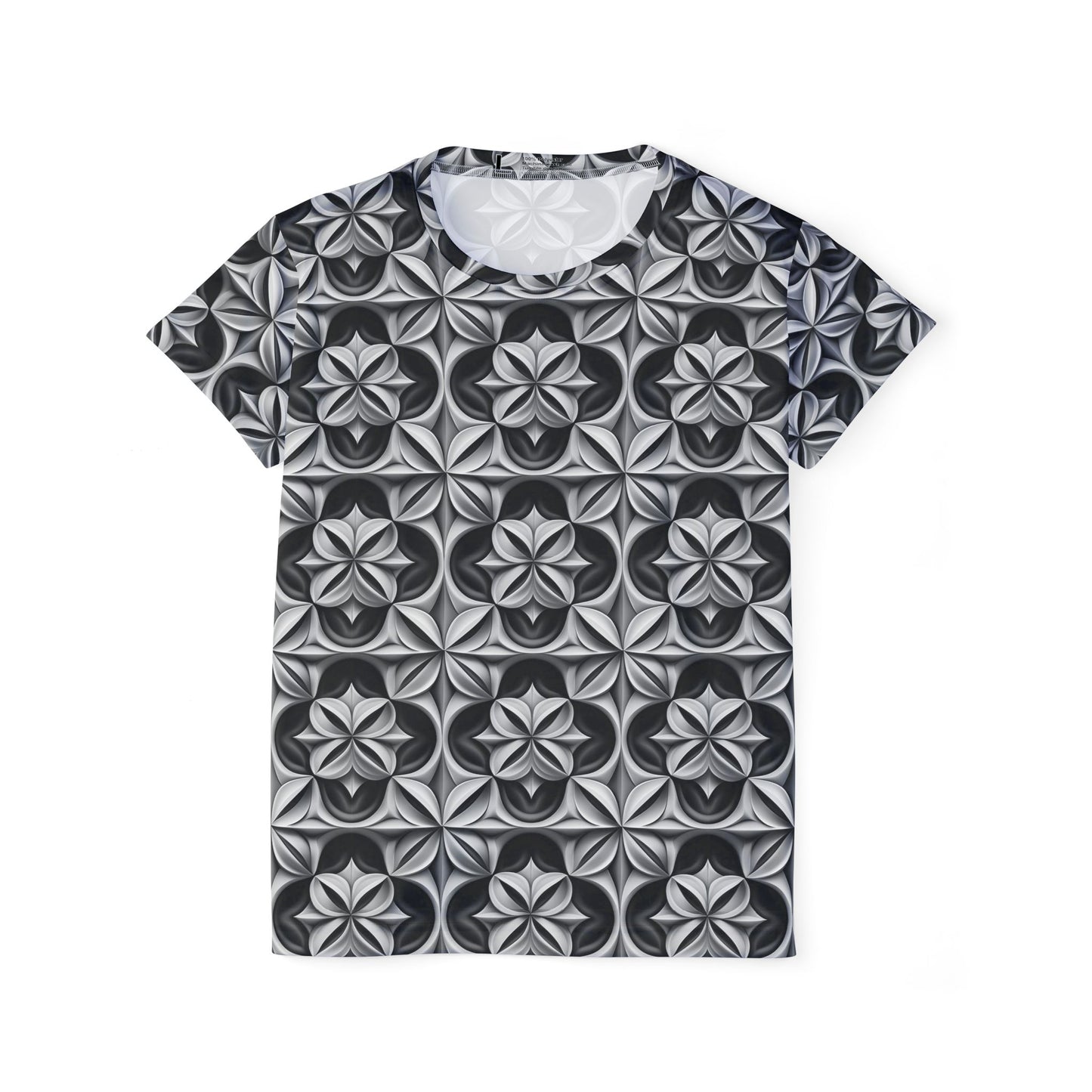 Women Poly Shirt with Ornament O5