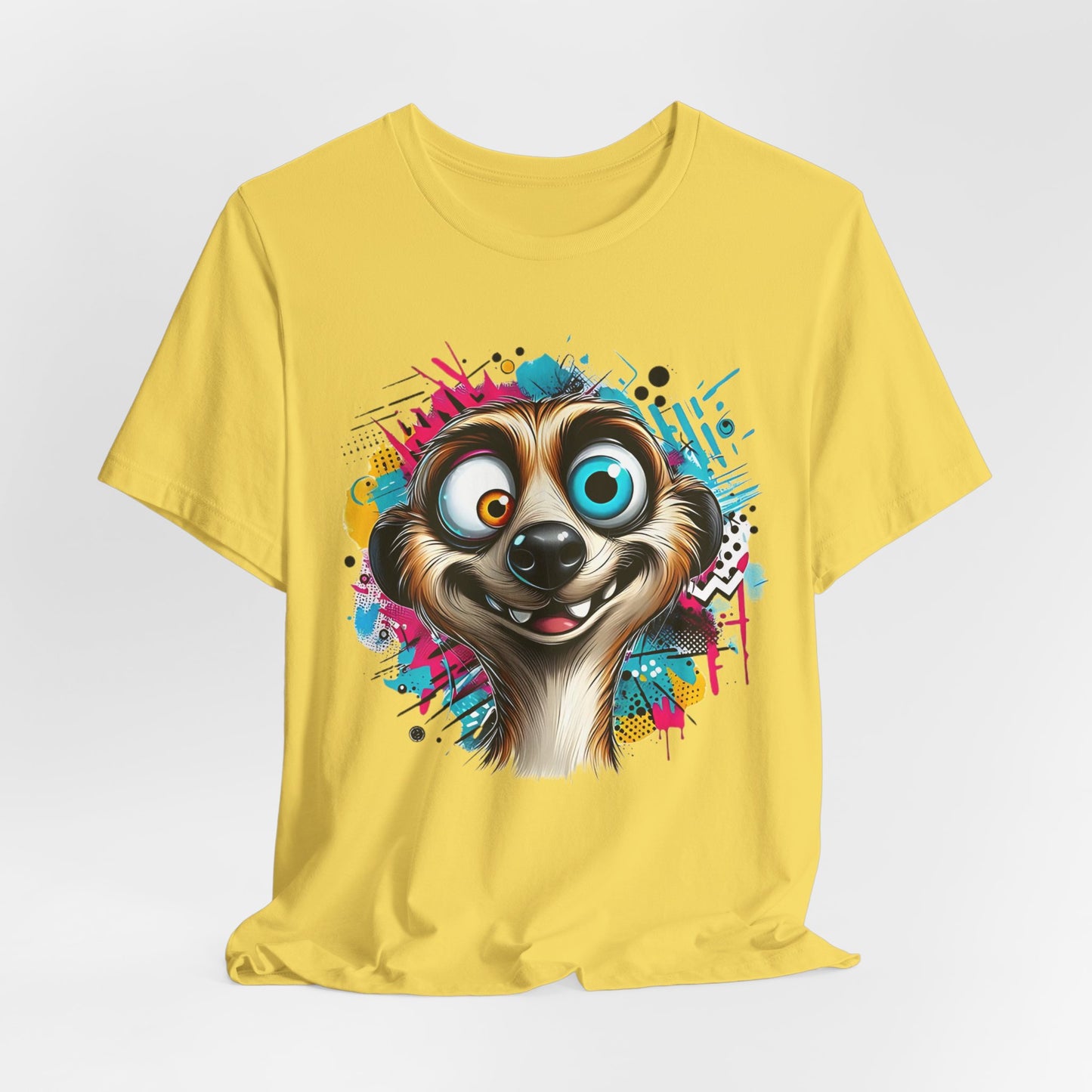 Squirrel Shirt, Funny Squirrel Tee Shirt, Funny Animal T-Shirt, Cartoon Top, Animal Tees, Art Design T-Shirt, Graphic Tee