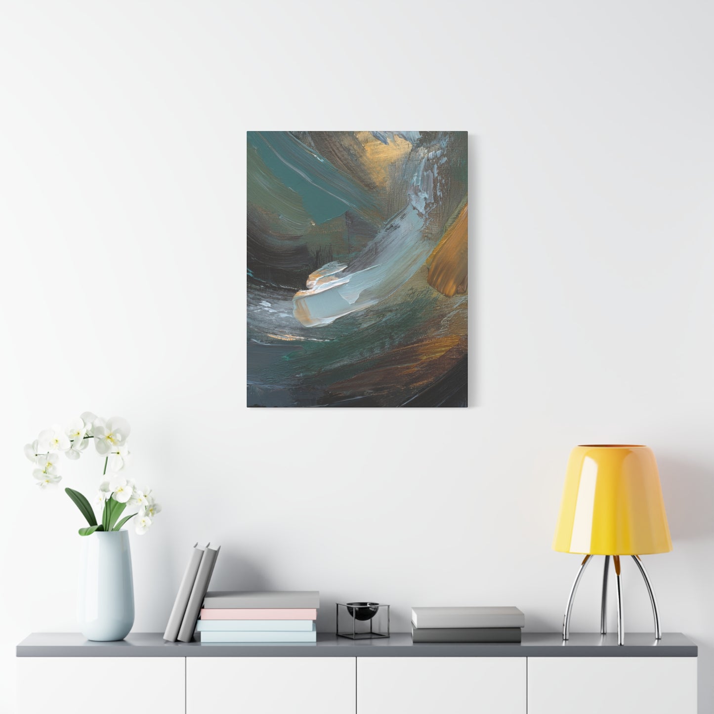 Abstract Oil Painting Print Canvas 20x24,20x30,24x30 24x32,24x36,30x40 32x48,36x48,40x60 Pine-Wood Inner Frame ABS-79