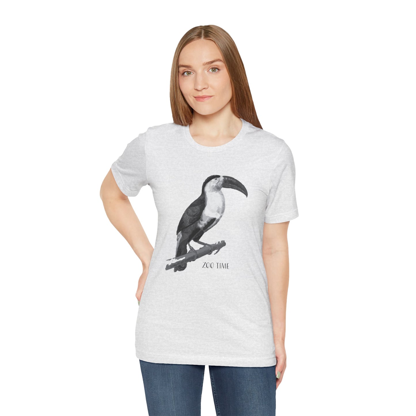 Unisex Tee Shirt with animals Print