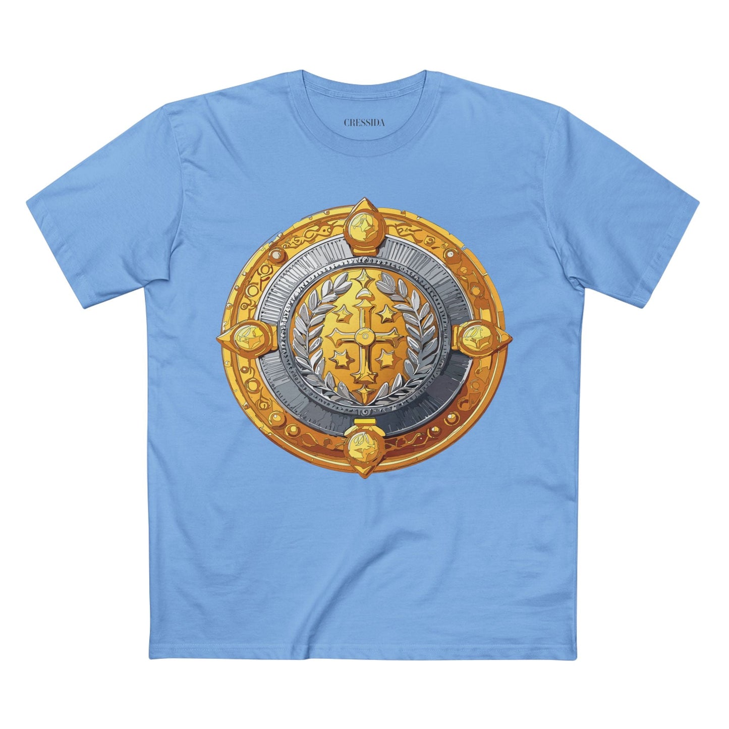 Antique Gold Coin Graphic Design T-Shirt Unisex 100 Cotton With Golden Print Artwork Tee 12
