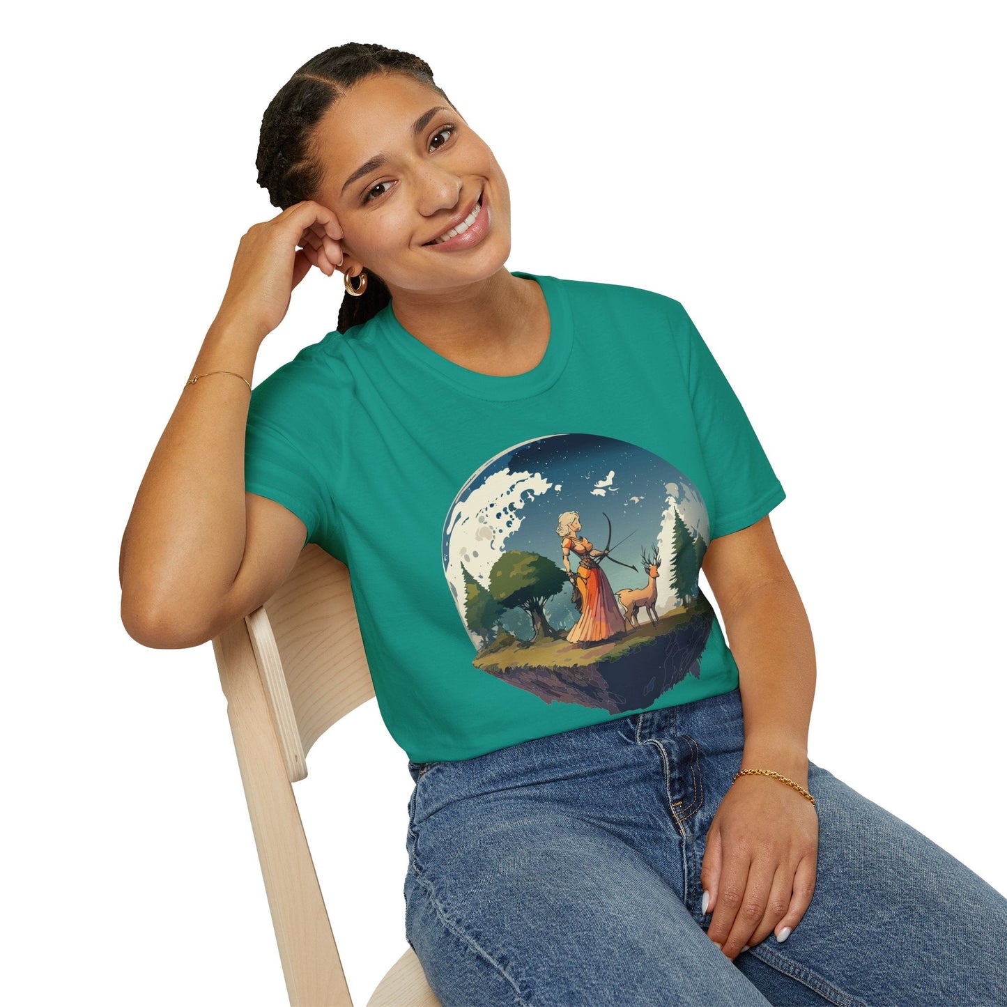 Womens Graphic T Shirts Ladies Art Design Shirt Softstyle Gildan 64000 Unisex Tee