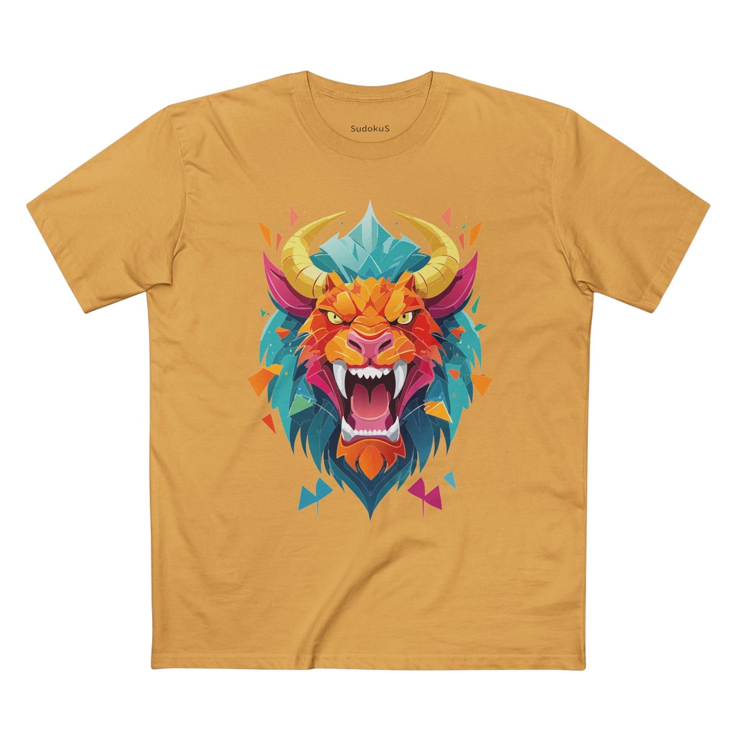 Cartoon Monsters Graphic Unisex 100 Cotton Staple Tee 16