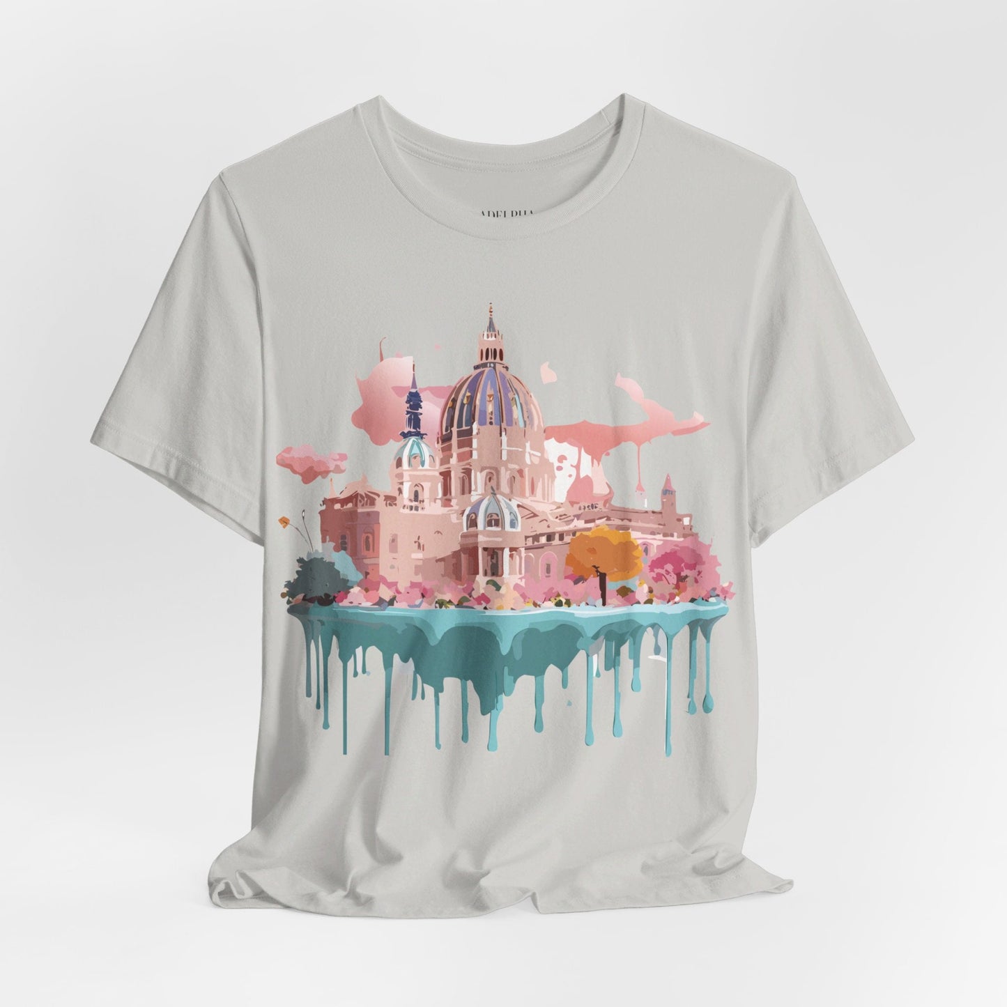 Adelpha Vienna Graphic Tee Unisex Short Sleeve Shirt Vintage Inspired Art Design