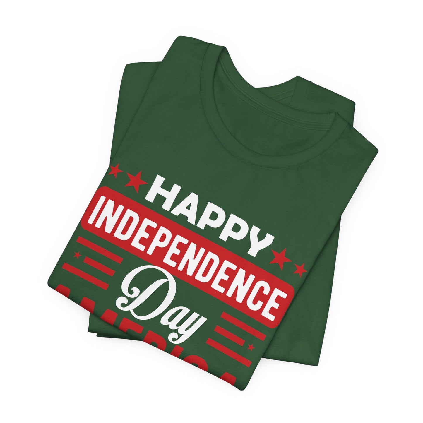 Happy Independence Day America Graphic Unisex Cotton T-Shirt 015