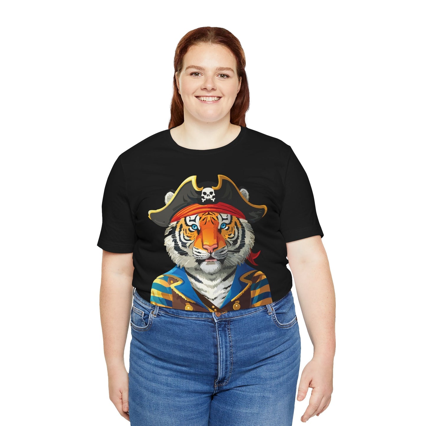 Unisex Animal Tee Shirt Art Design With Wild Animals Gildan Softstyle Cotton T Shirt