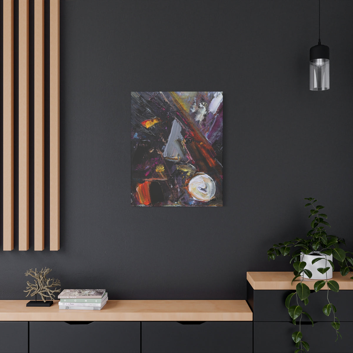 Abstract Oil Painting Print Canvas 20x24,20x30,24x30 24x32,24x36,30x40 32x48,36x48,40x60 Pine-Wood Inner Frame ABS-73