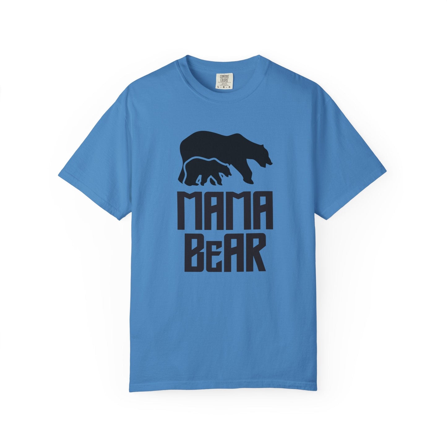 Mama Bear Mom T-shirt Mother's Day Mama Tee Unisex Comfort Colors Garment-Dyed Cotton h12