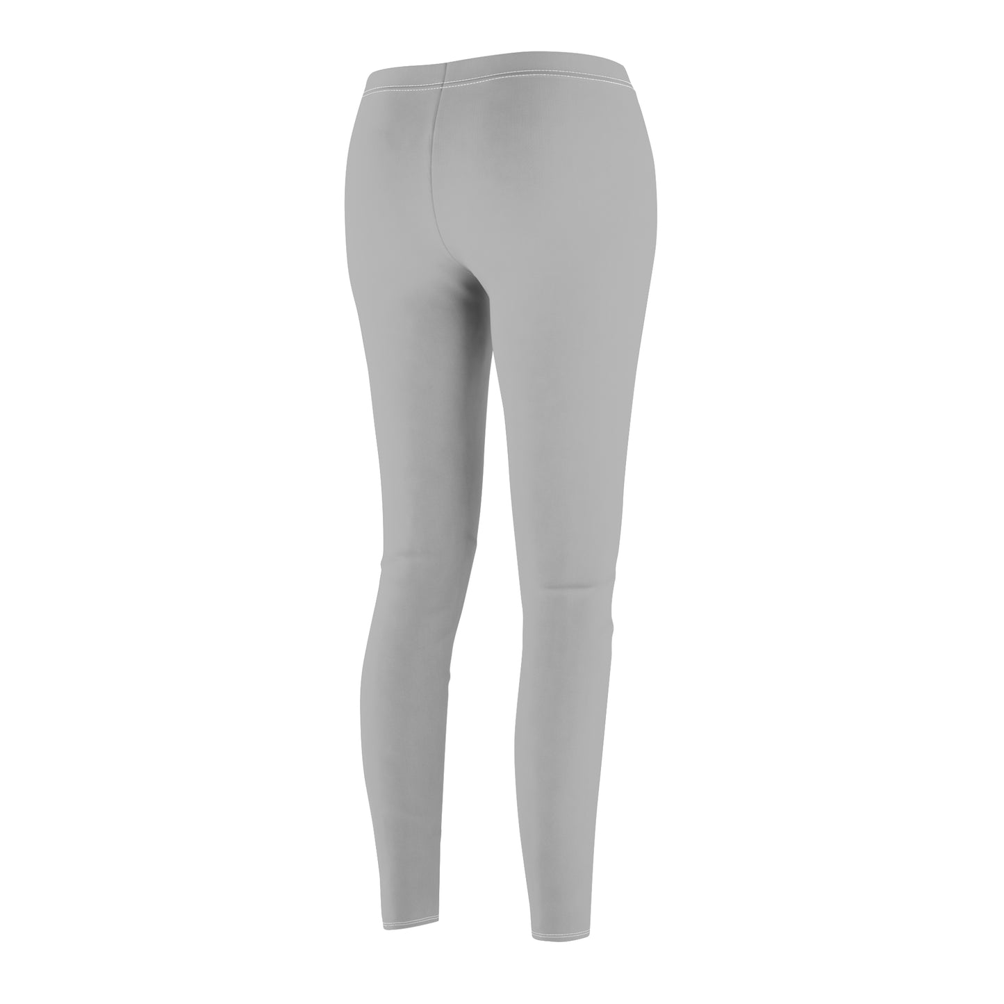 Silver 2 Color Women's Poly Span Yoga Leggings XS-2XL