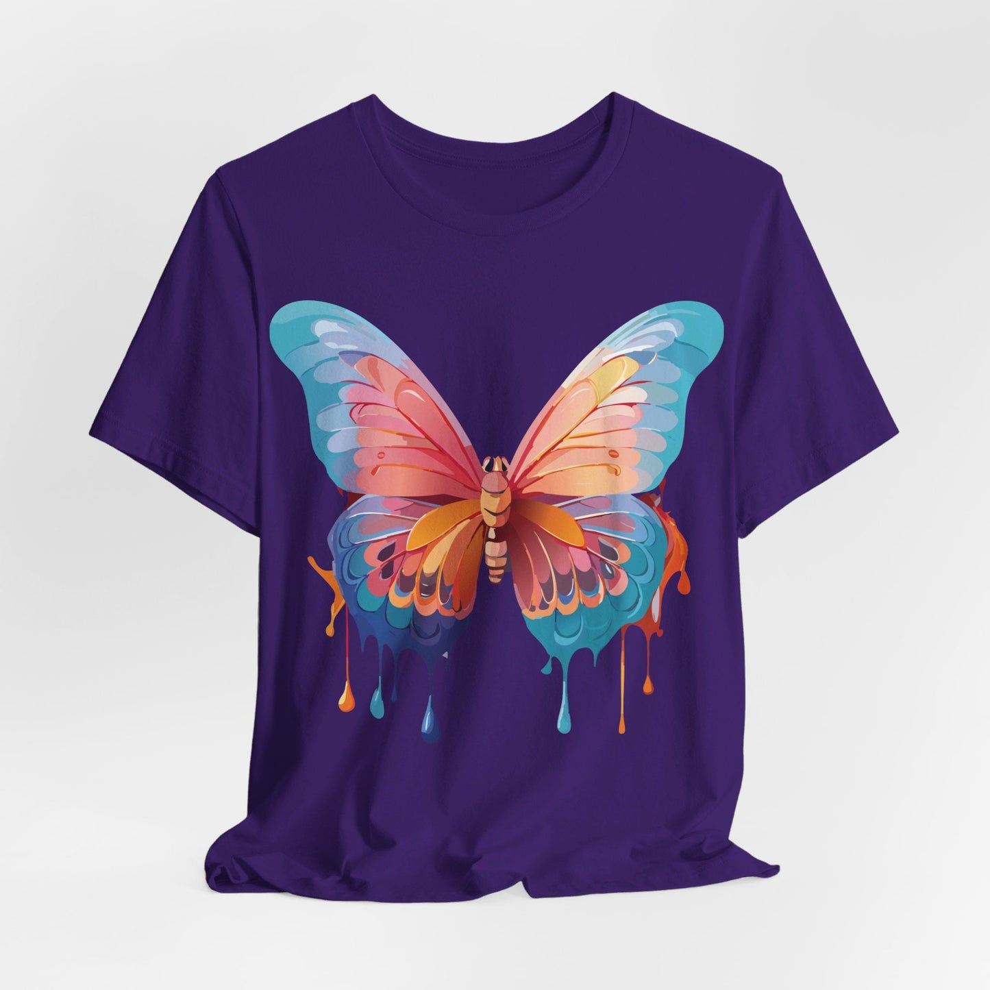 Butterfly Graphic Tee Adelpha Unisex Short Sleeve Design Tee