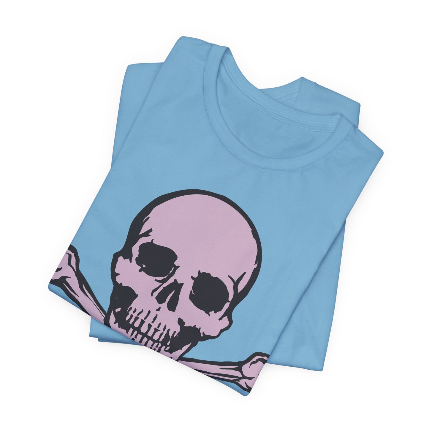 2-Pink Skull Graphic Design Tee, Skull Shirt, Vintage Tees, Art Design T-Shirt, Vintage Graphic Tee, Art Shirts with Skulls