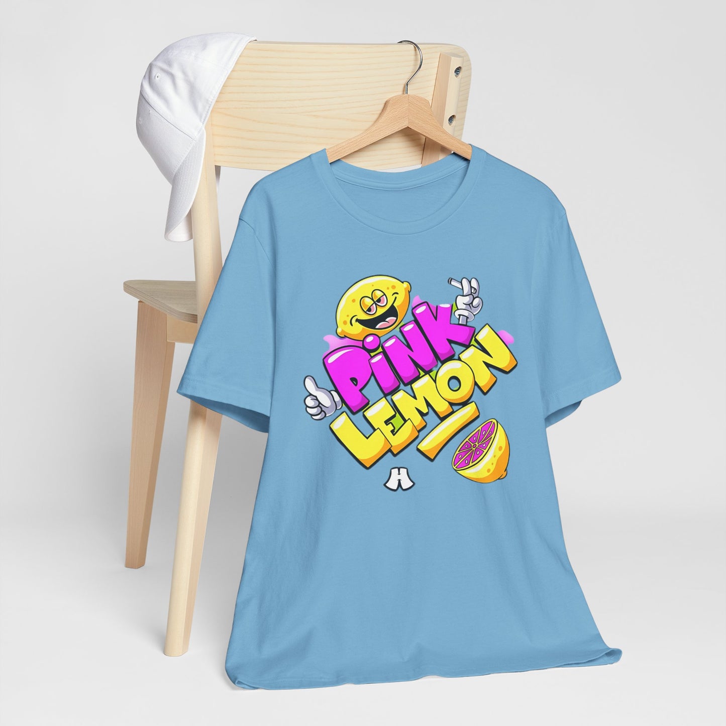 Lemon Graphic Tee, Graphic T-Shirt, Funny Lemon Shirt, Cute Cartoon Tees, Art T-Shirt, Art Design Tees