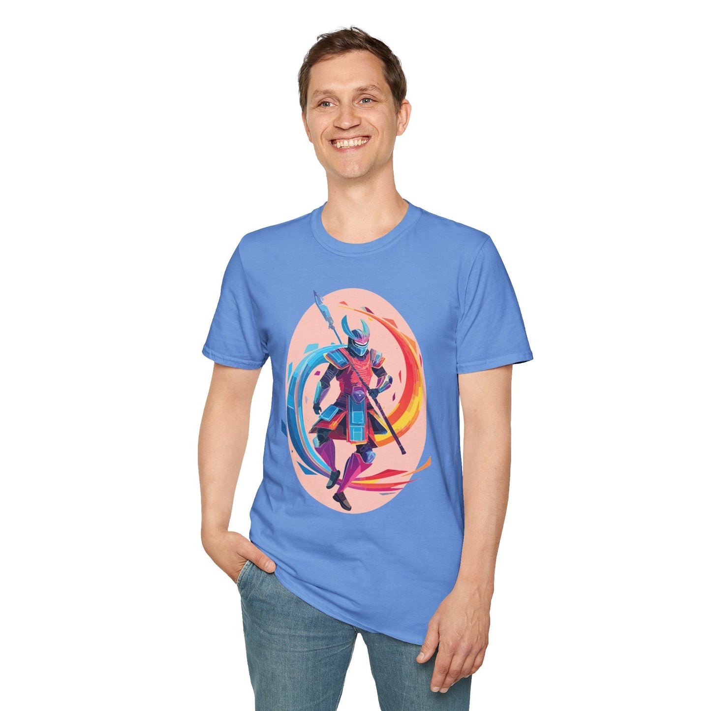 Samurai Shirt Unisex Softstyle T Shirt 64000 Cotton Breathable Everyday Comfort Fit