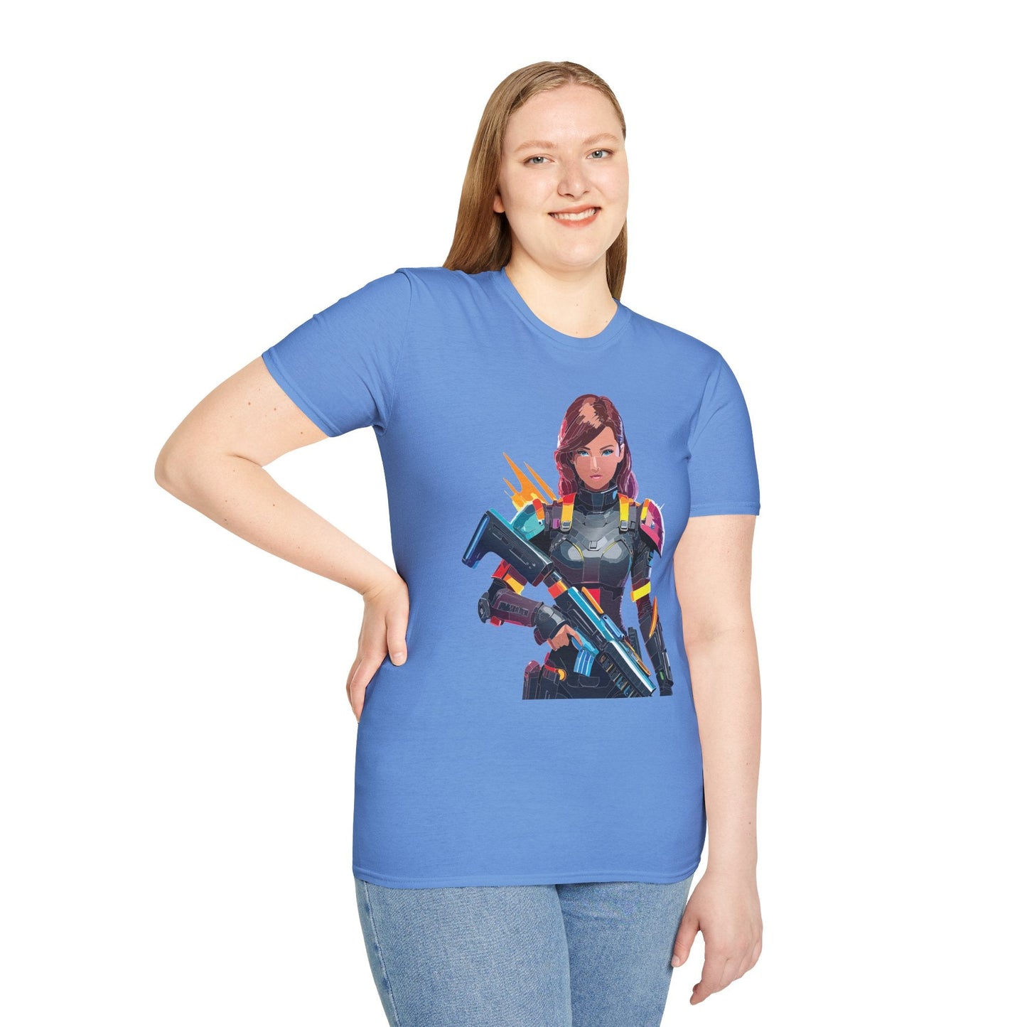 Robocop Graphic Unisex Cotton With Cyber Man Artwork Tee 8