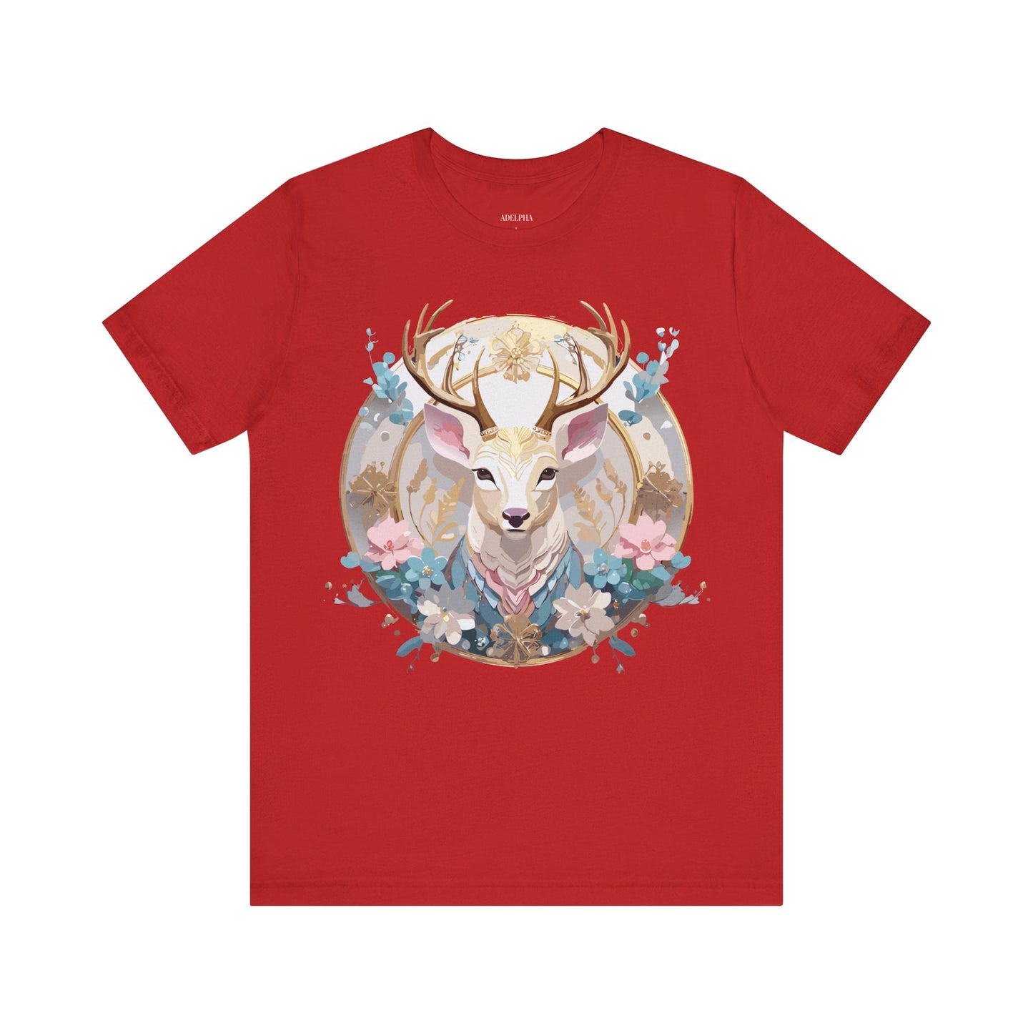 Adelpha Medallion Graphic Tee Unisex Short Sleeve Vintage Inspired Premium Art Design