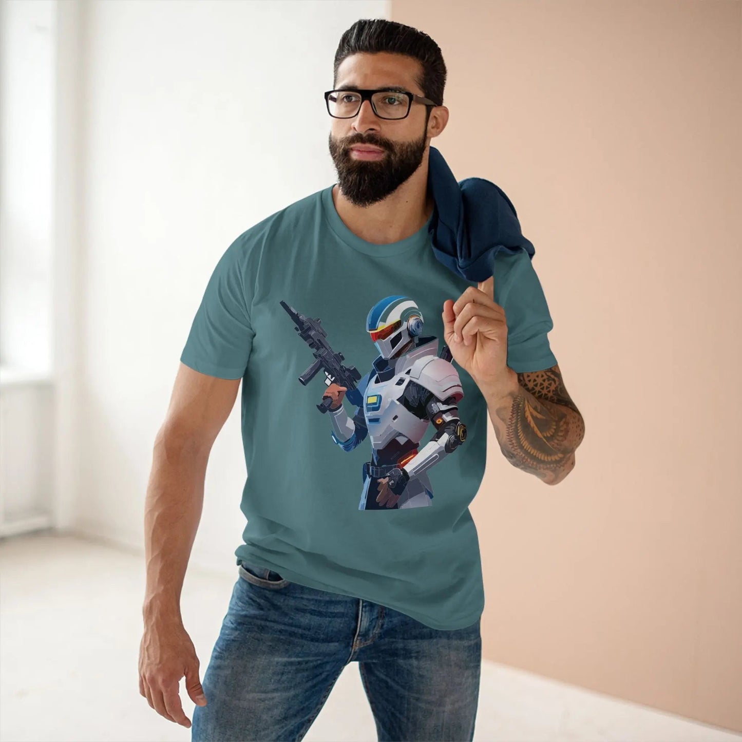 Robocop Graphic Unisex 100 Cotton Staple Tee 11