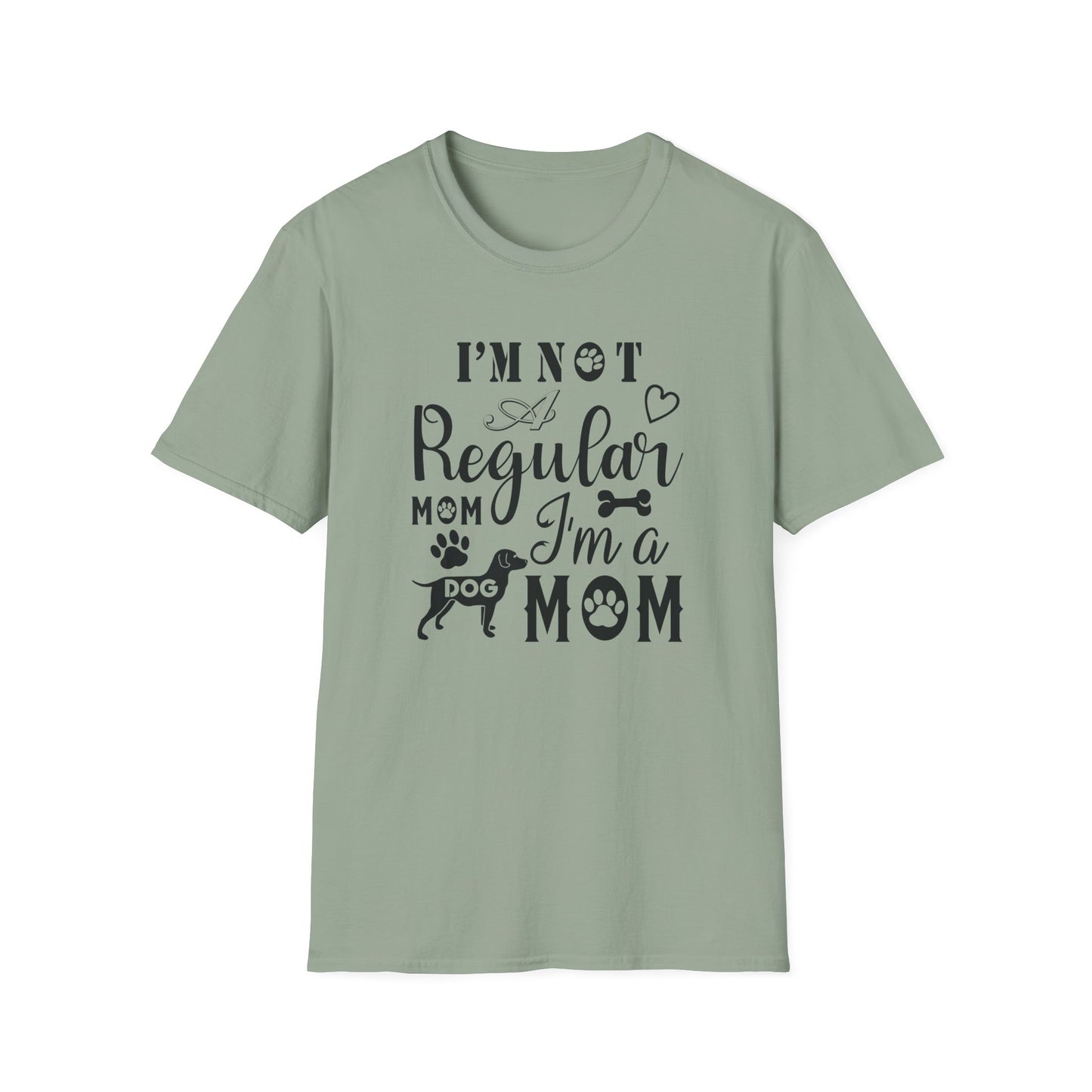 Dog Mom Pet Lover Graphic Unisex Cotton T-Shirt