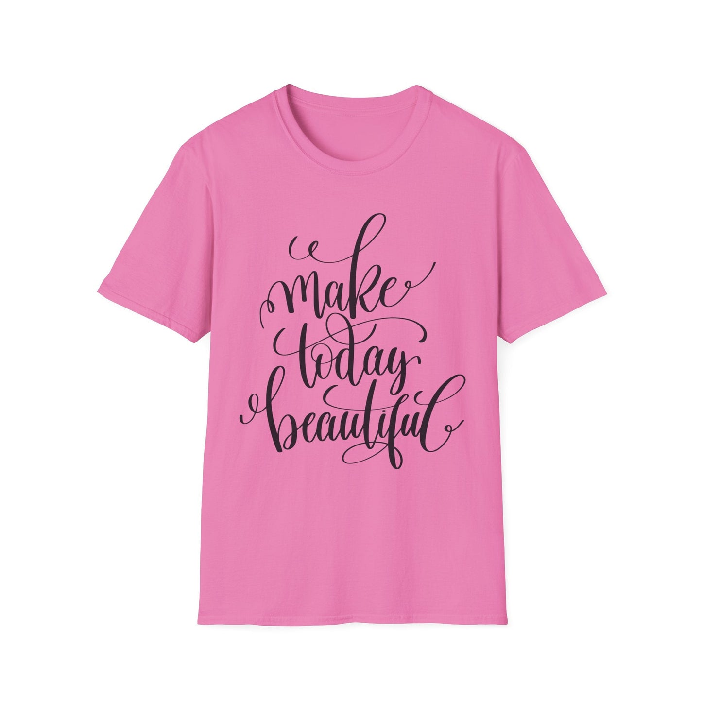 Positive Slogan T Shirt Unisex Softstyle Gildan 64000 With Positive Words And Good Quotes Art Tee