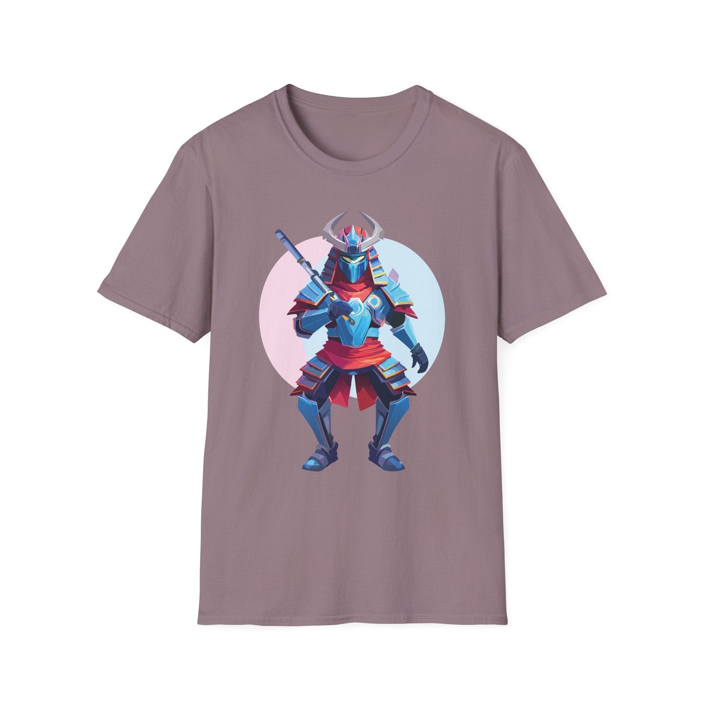 Samurai T Shirt Unisex Softstyle Tee Made From 100 Percent Ring Spun Cotton Gildan 64000