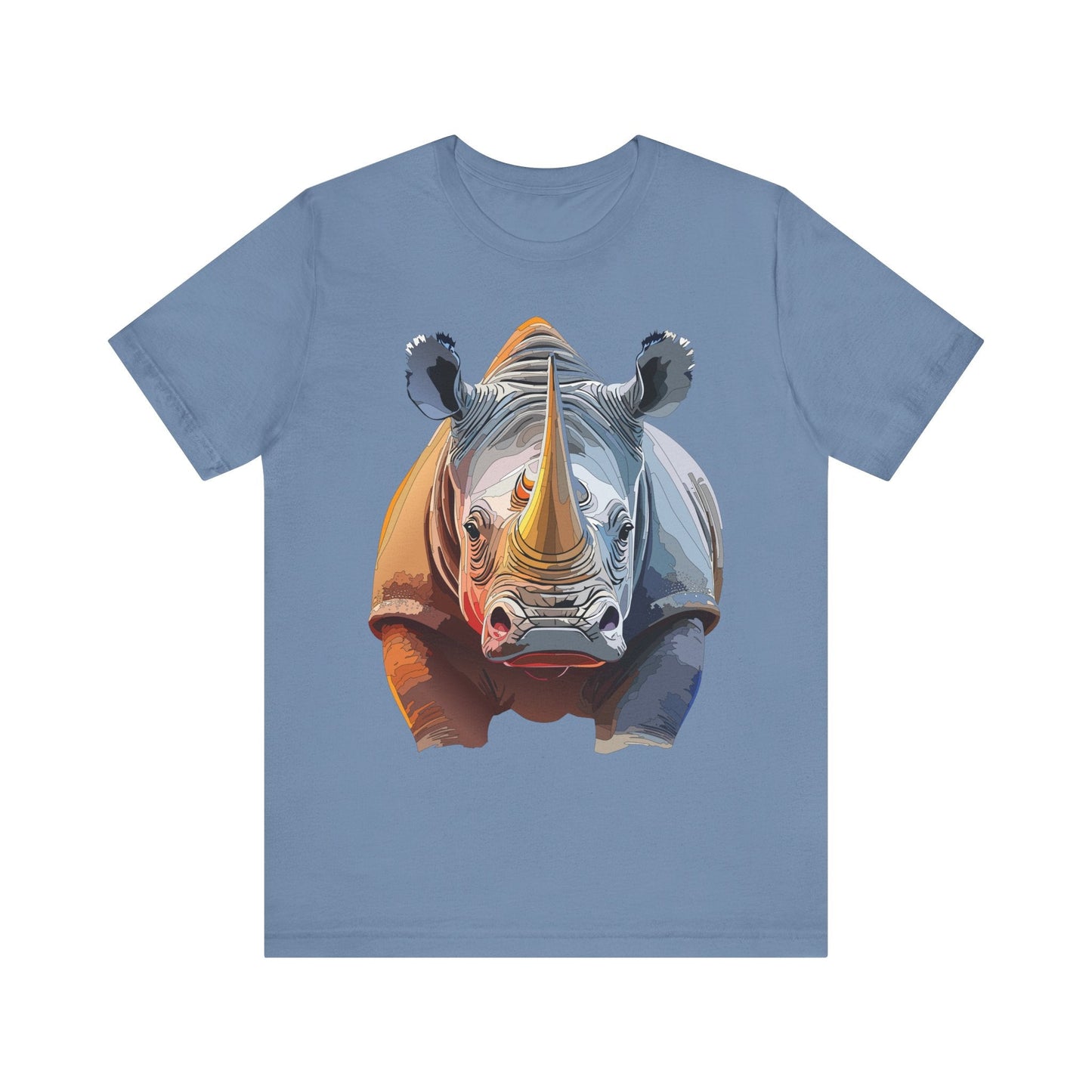 Unisex Animal Graphic Tee Shirt With Art Design Wild Animals Shirt Gildan Softstyle Cotton