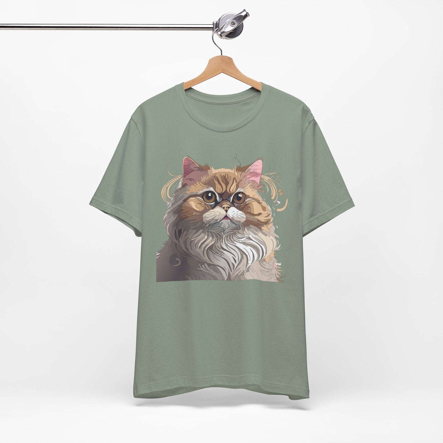 Unisex Animal Shirt With Animals Art Design Tee Short Sleeve Wildlife Print Tee Collection